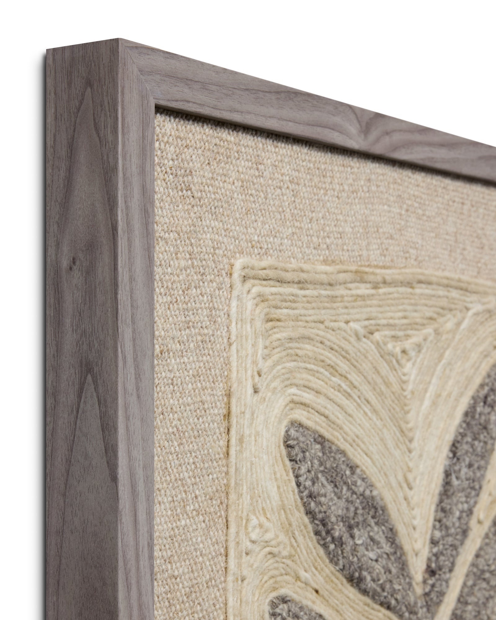 Frond & Fog Grey Rug Art — a Loloi artwork at Laurie Yapp Home.