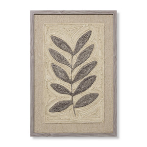 Frond & Fog Grey Rug Art — a Loloi artwork at Laurie Yapp Home.