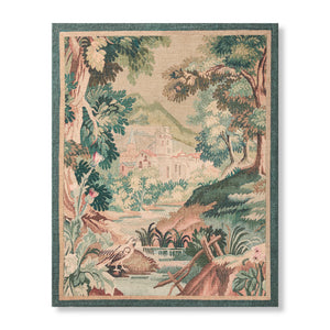 Hidden Hamlet Multi / Green — a Loloi artwork at Laurie Yapp Home.