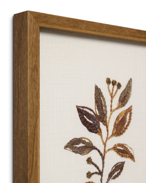 Myrtus Natural Rug Art shown from another angle.