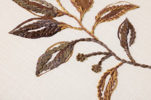 Myrtus Natural Rug Art shown from a different angle to reveal its pattern.