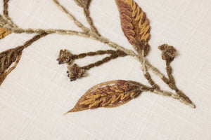Naturae Natural / Brown Rug Art shown from a different angle to reveal its pattern.