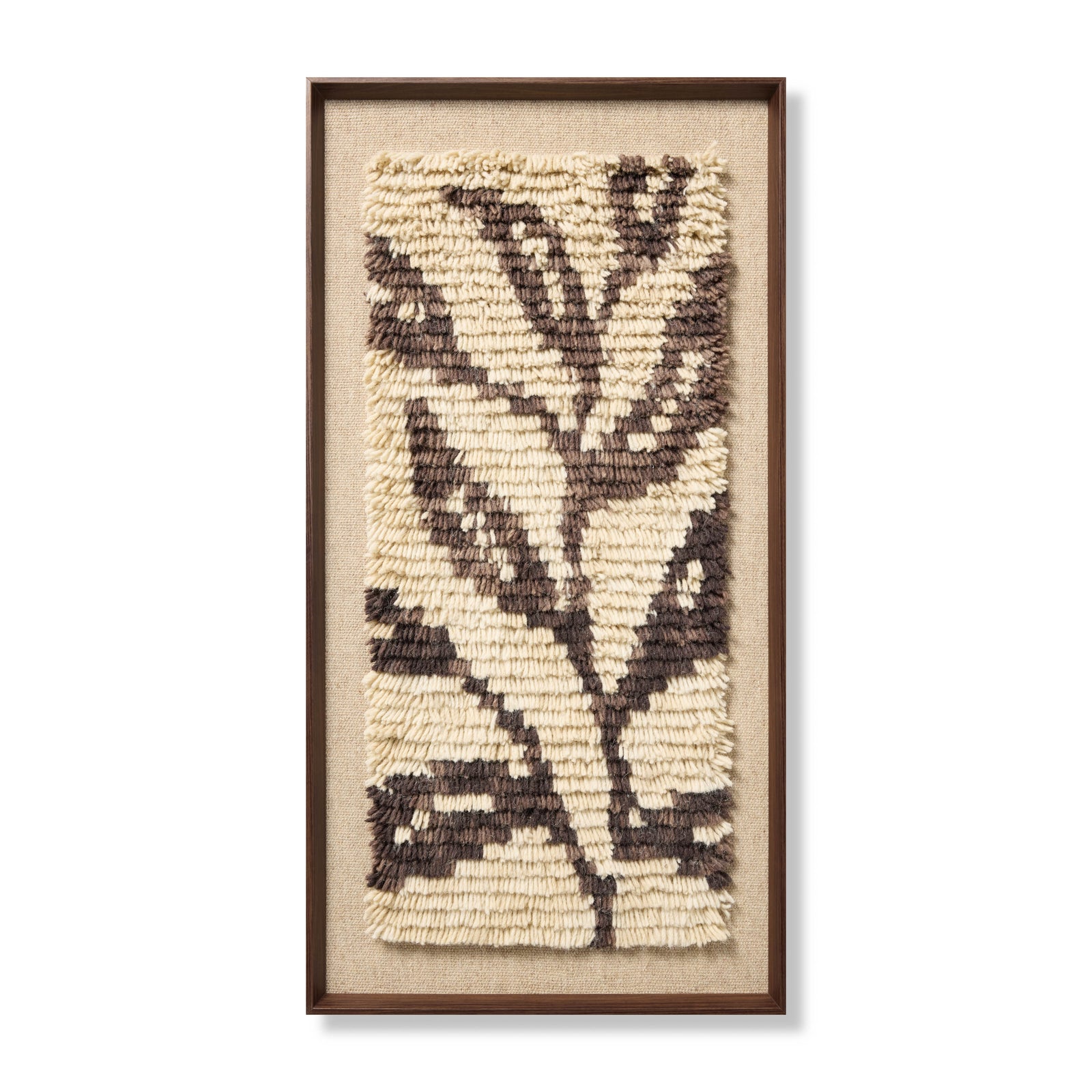 Nature's Unfurling Dark Brown Rug Art — a Loloi artwork at Laurie Yapp Home.