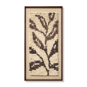 Nature's Unfurling Dark Brown Rug Art — a Loloi artwork at Laurie Yapp Home.