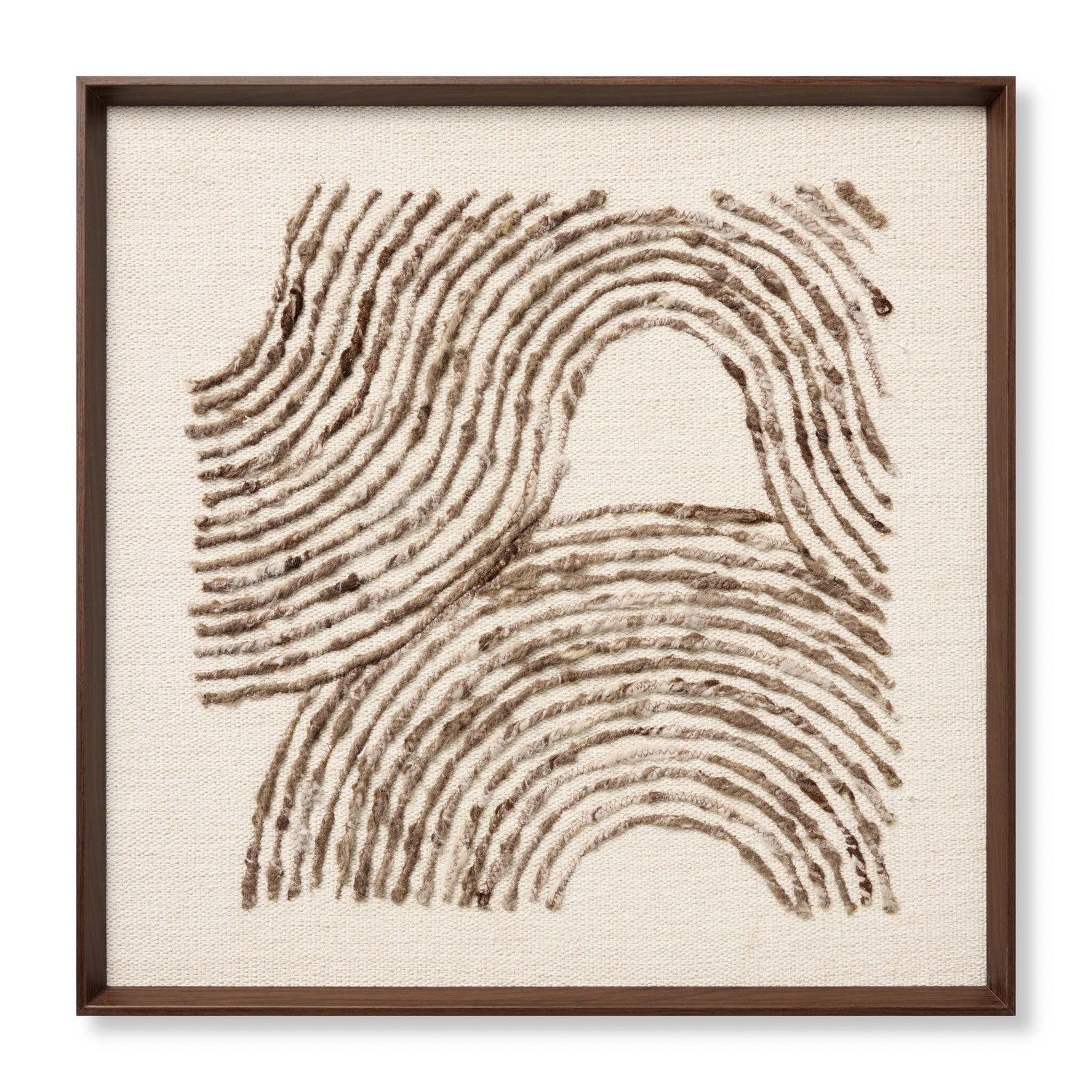 Phase Dark Brown Rug Art — a Loloi artwork at Laurie Yapp Home.