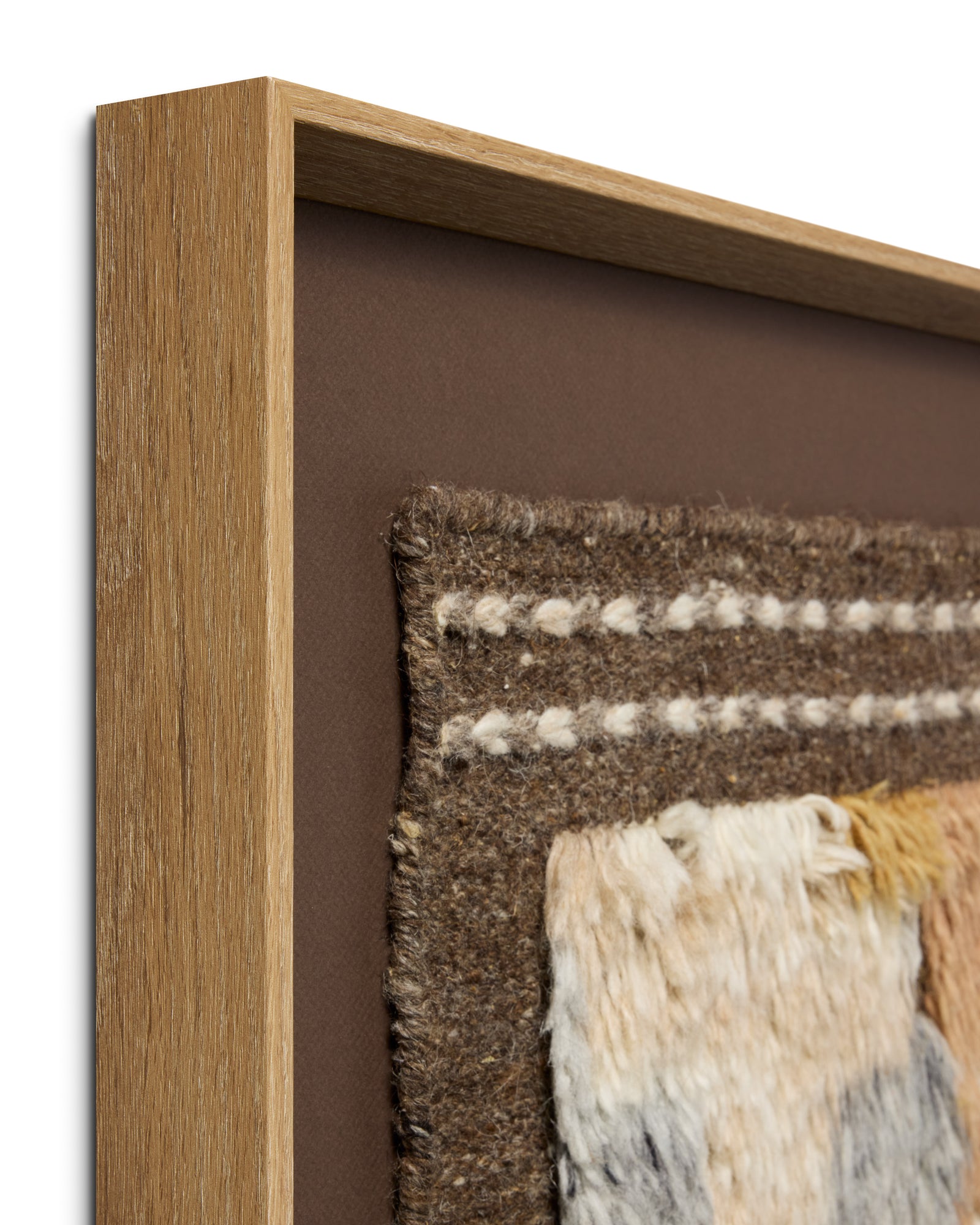 Rabat Natural Rug Art — a Loloi artwork at Laurie Yapp Home.