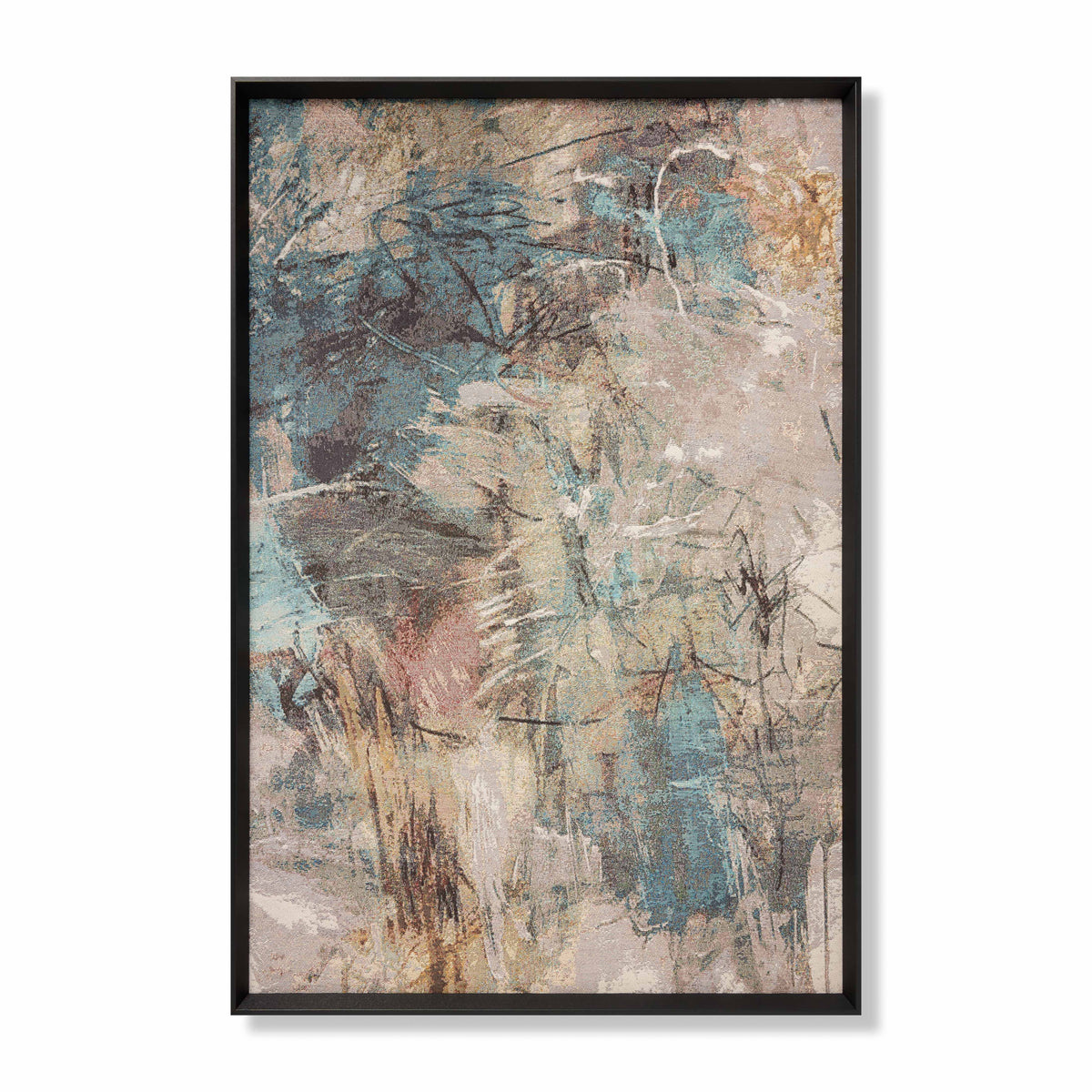 Sho Multicolor Rug Art — a Loloi artwork at Laurie Yapp Home.