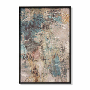 Sho Multicolor Rug Art — a Loloi artwork at Laurie Yapp Home.