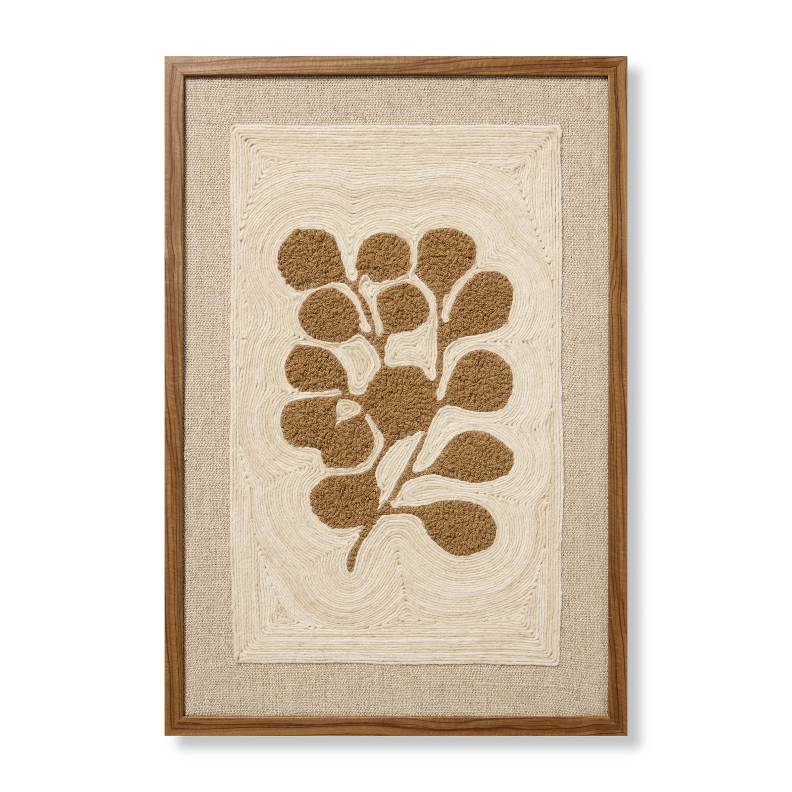 Sprig & Soil Brown Rug Art — a Loloi artwork at Laurie Yapp Home.