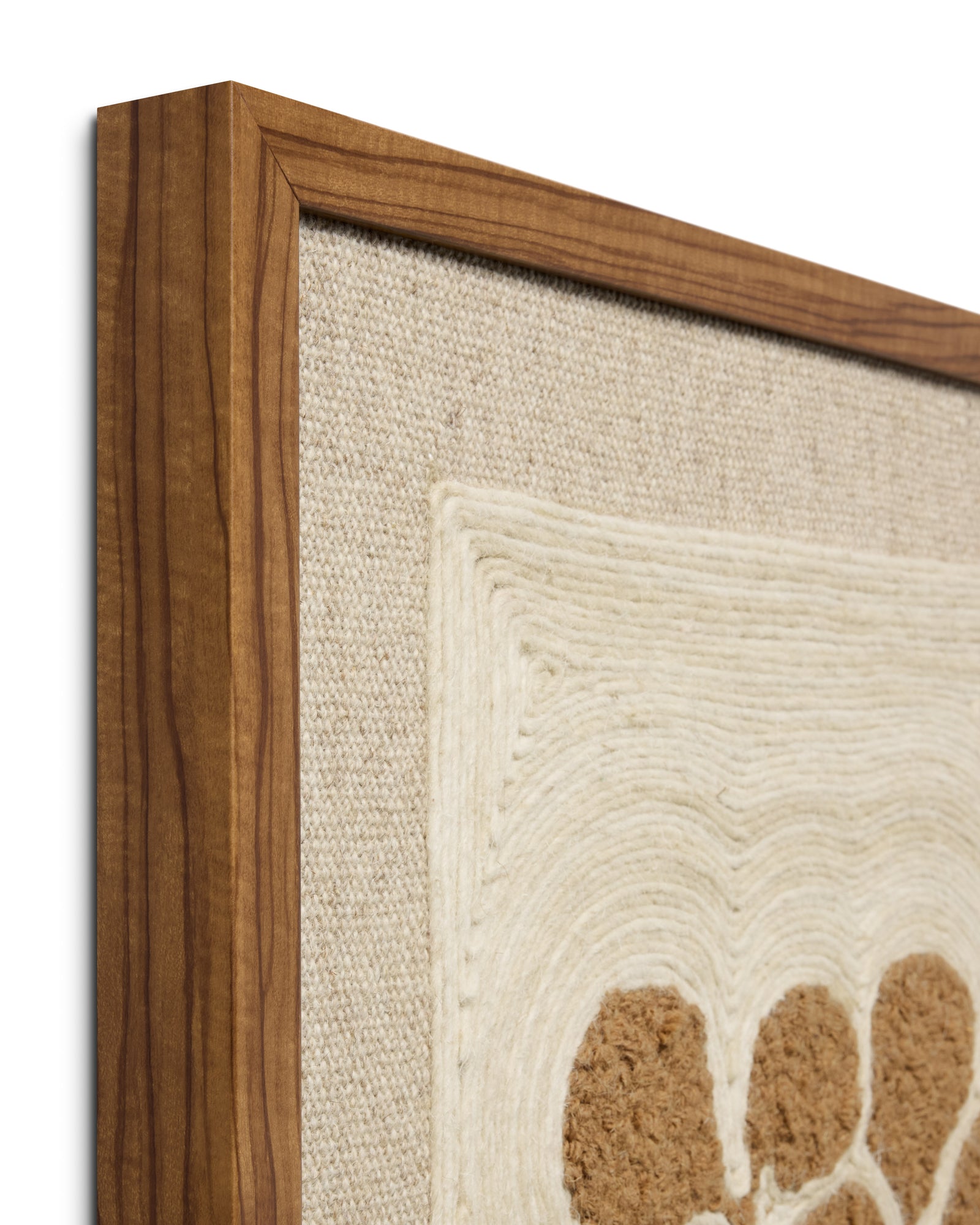 Sprig & Soil Brown Rug Art — a Loloi artwork at Laurie Yapp Home.