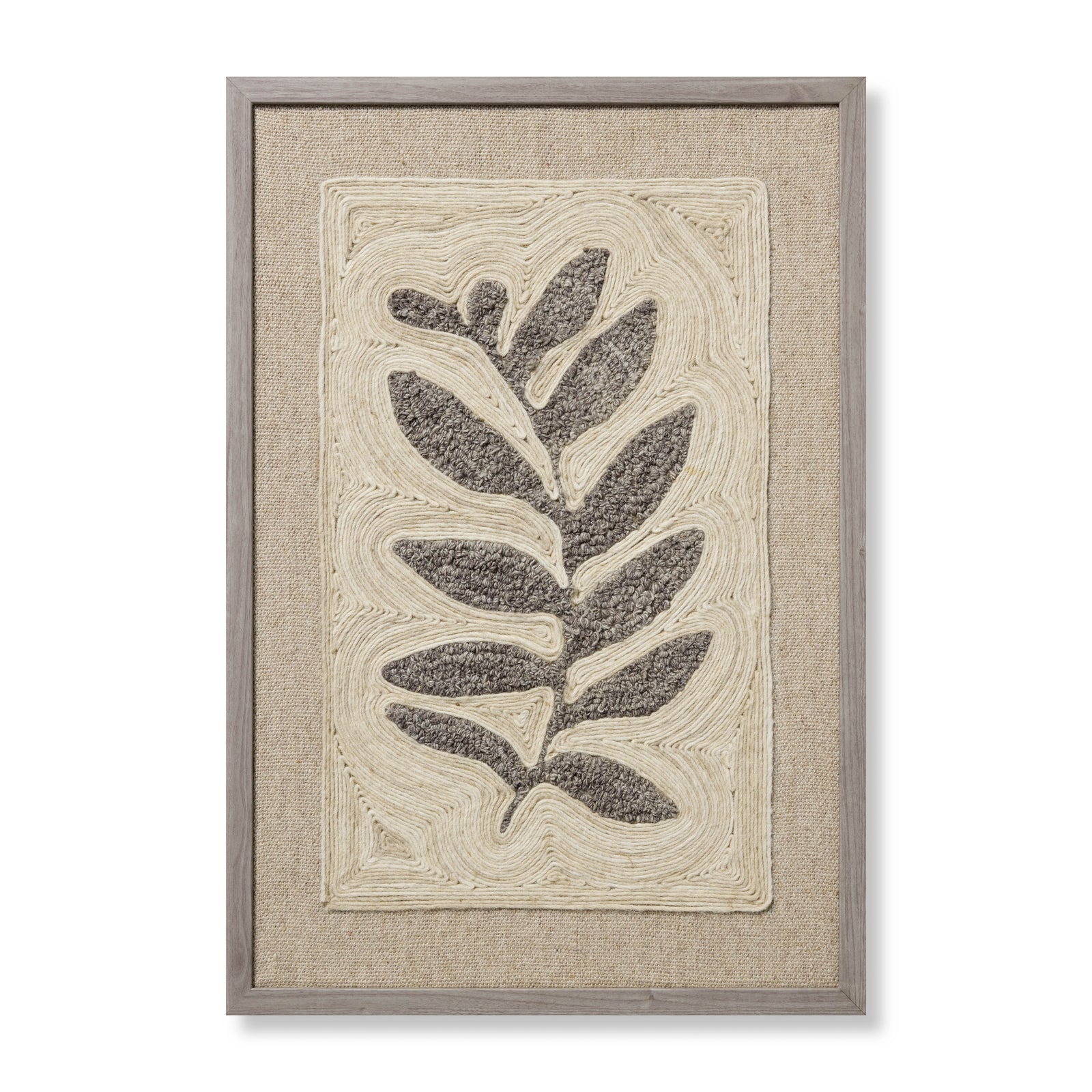 Stem & Stone Grey Rug Art — a Loloi artwork at Laurie Yapp Home.