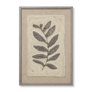 Stem & Stone Grey Rug Art — a Loloi artwork at Laurie Yapp Home.