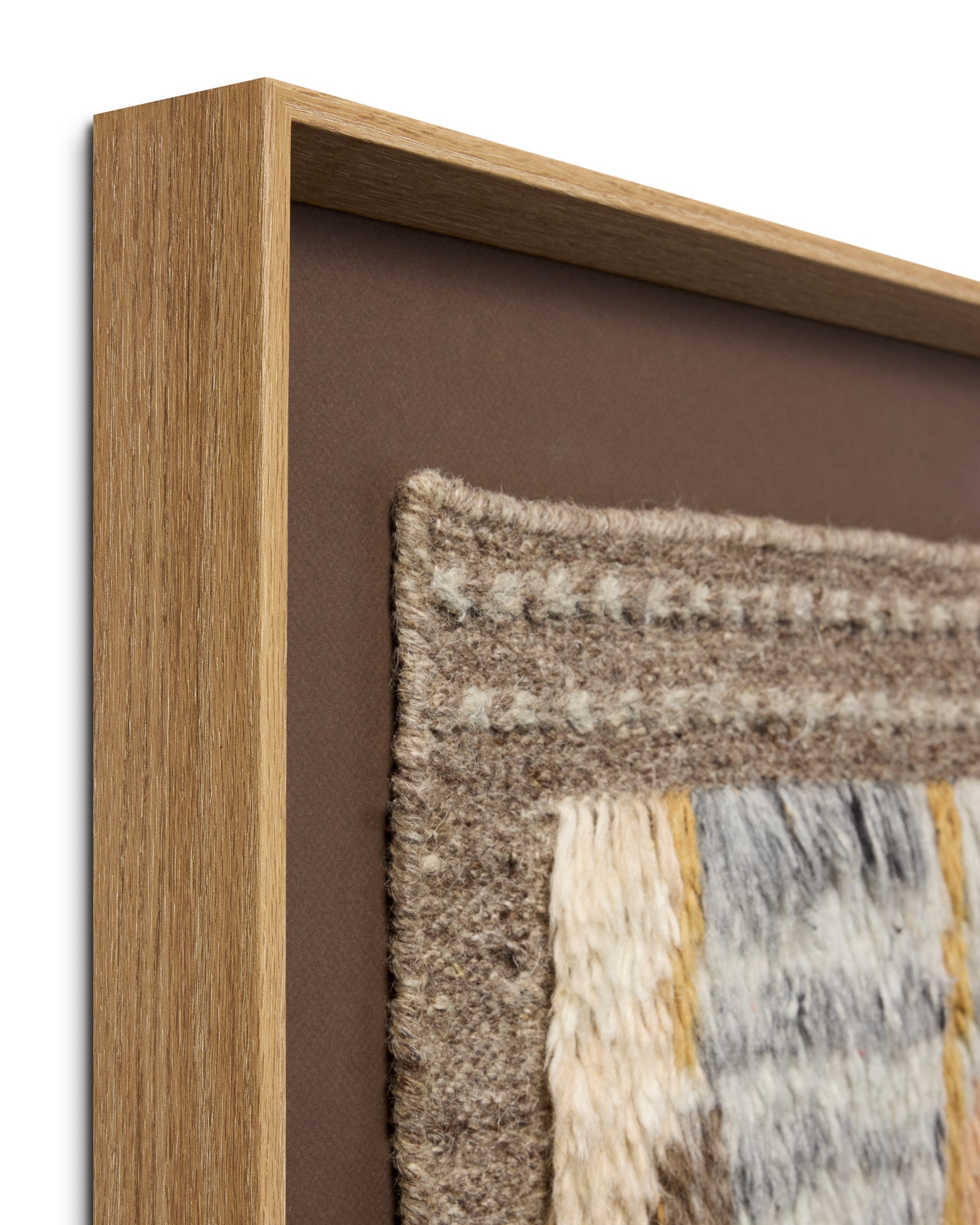 Tangier Natural Rug Art shown from another angle.
