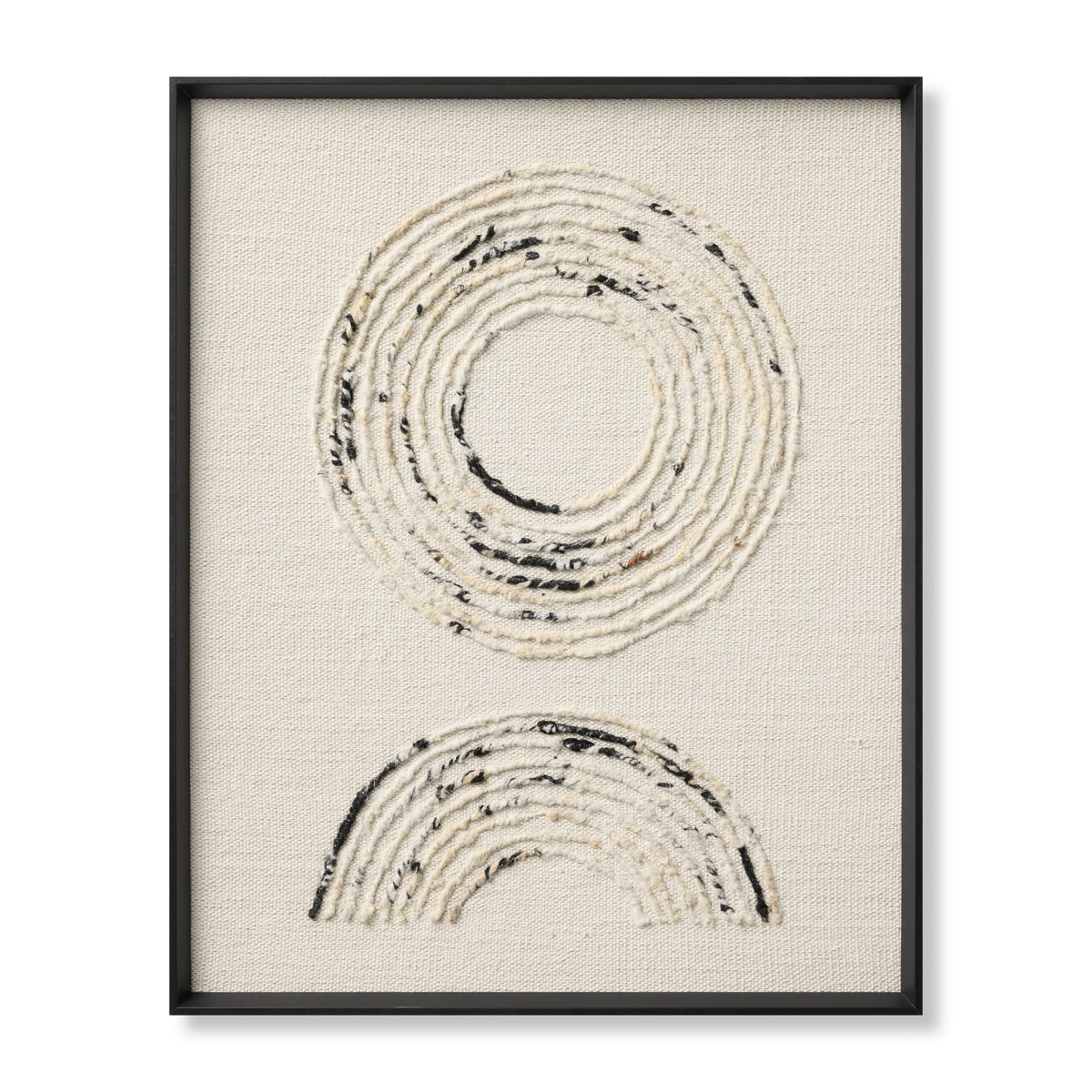 Verse Ivory / Black — a Loloi artwork at Laurie Yapp Home.