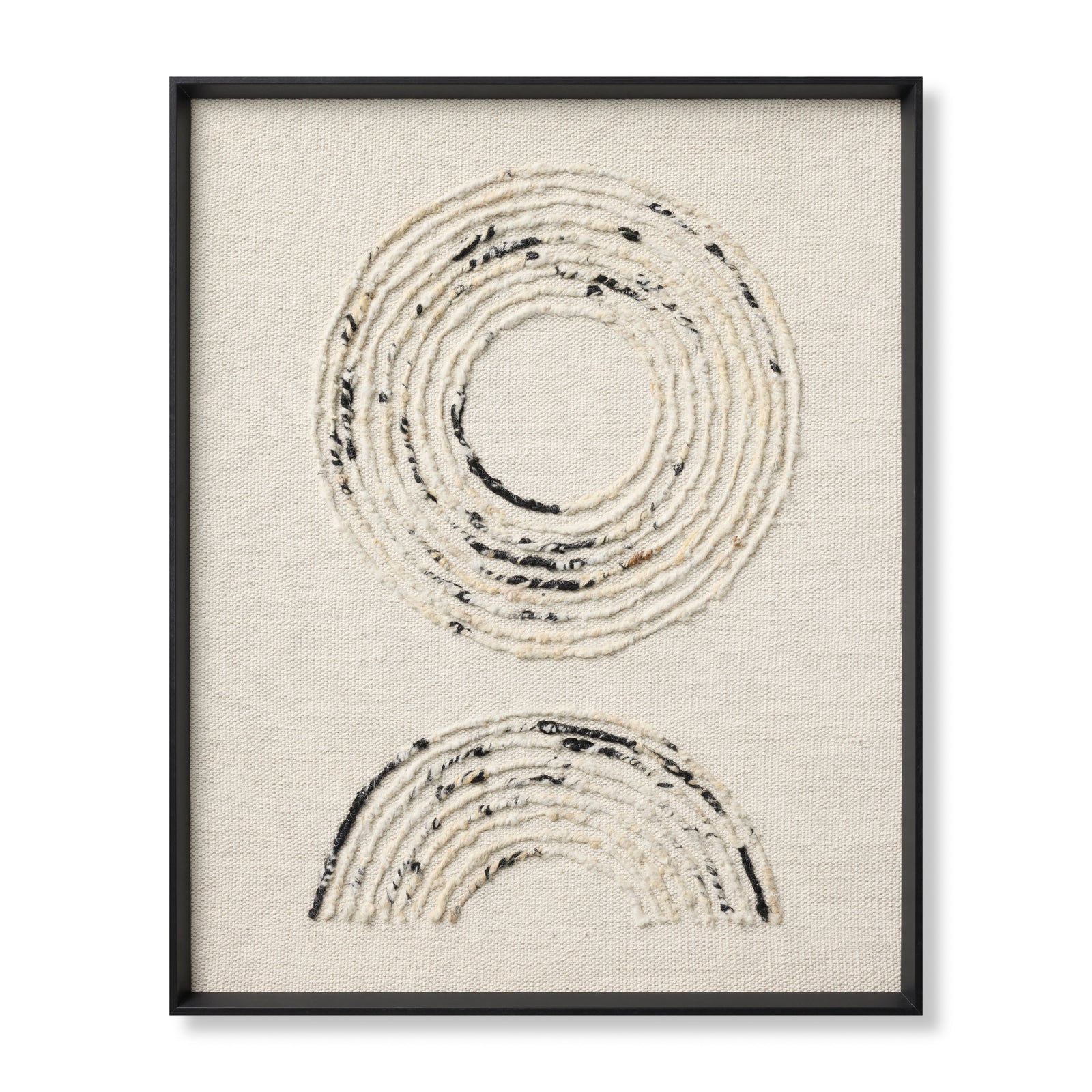 Verse Ivory / Black — a Loloi artwork at Laurie Yapp Home.