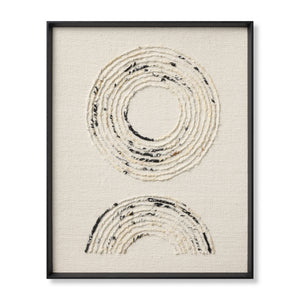Verse Ivory / Black — a Loloi artwork at Laurie Yapp Home.