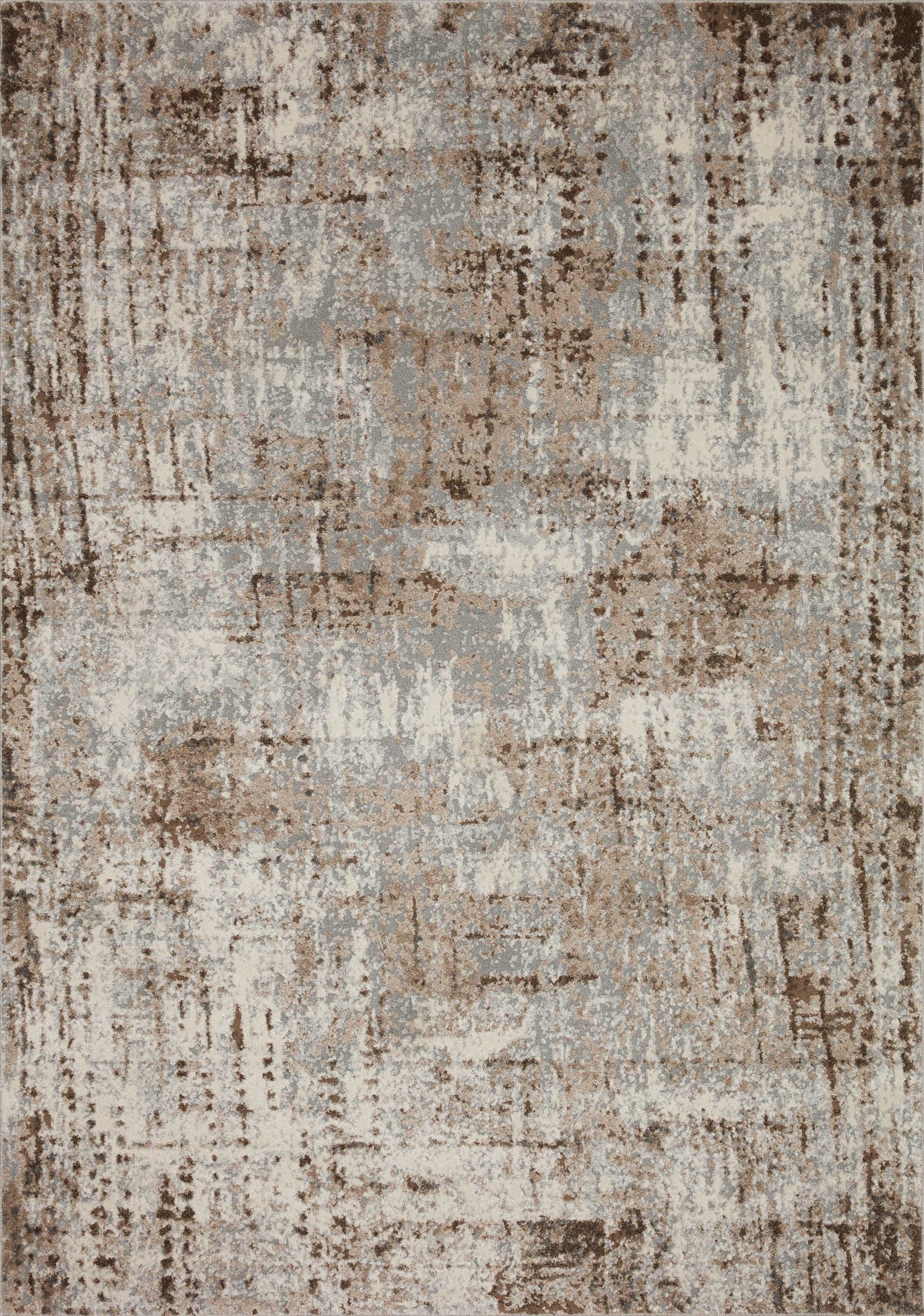 Austen Natural / Mocha (Pattern 1) — a Loloi rug at Laurie Yapp Home.