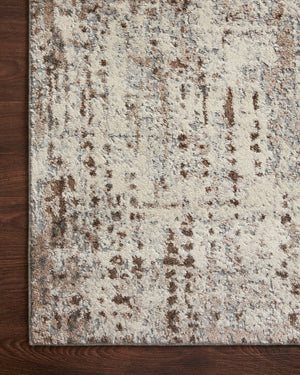 Austen Natural / Mocha (Pattern 1) shown in a curated living room setting at Laurie Yapp Home.