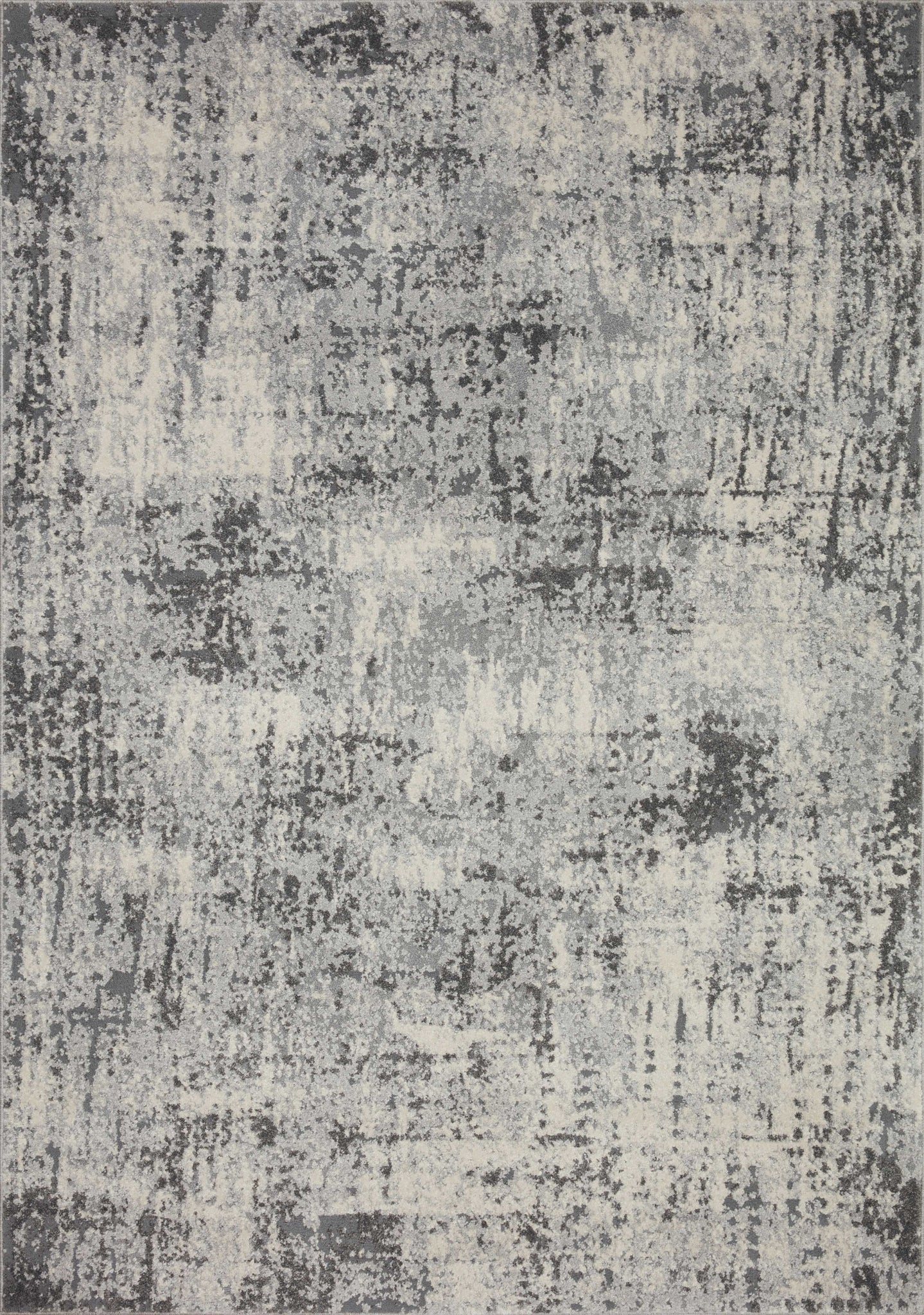 Austen Pebble / Charcoal (Pattern 1) — a Loloi rug at Laurie Yapp Home.