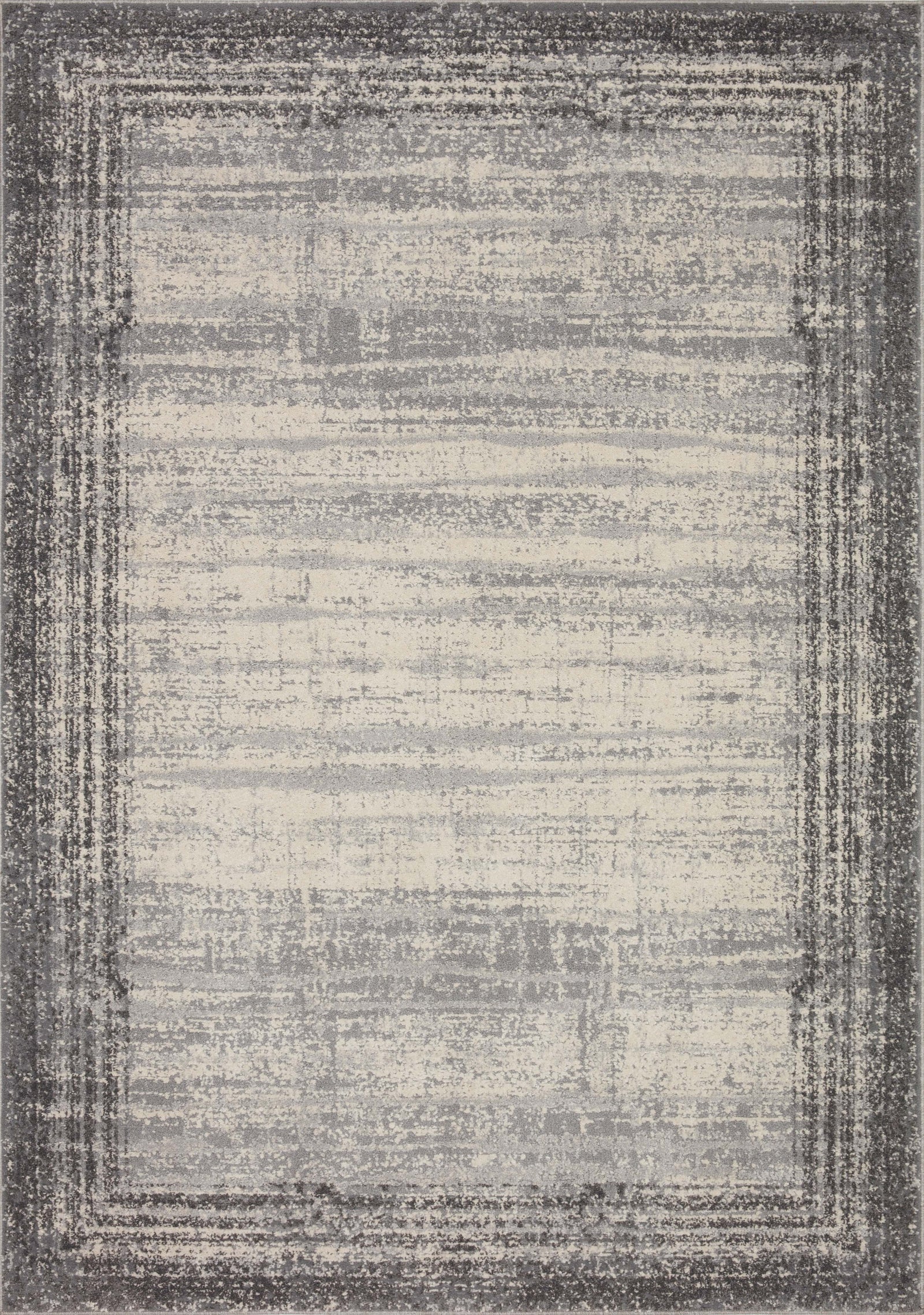 Austen Pebble / Charcoal (Pattern 2) — a Loloi rug at Laurie Yapp Home.
