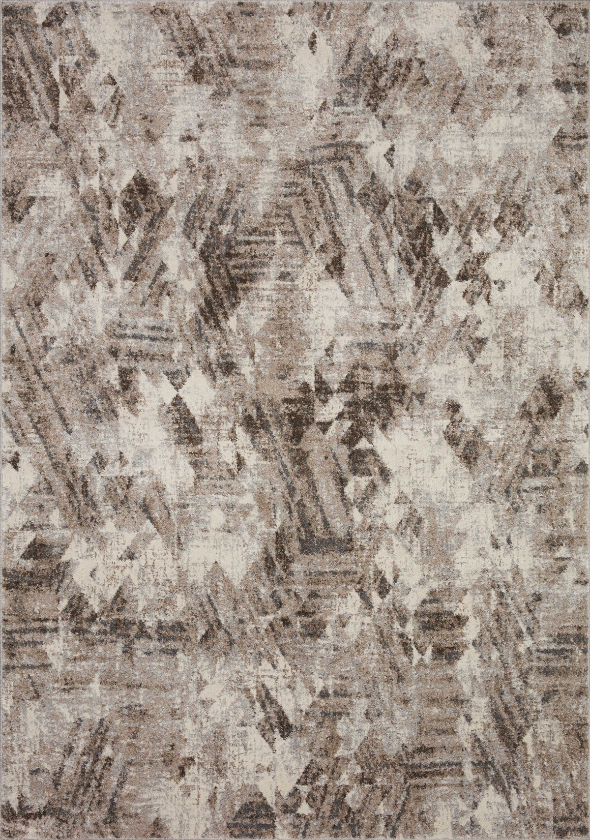 Austen Natural / Mocha (Pattern 3) — a Loloi rug at Laurie Yapp Home.
