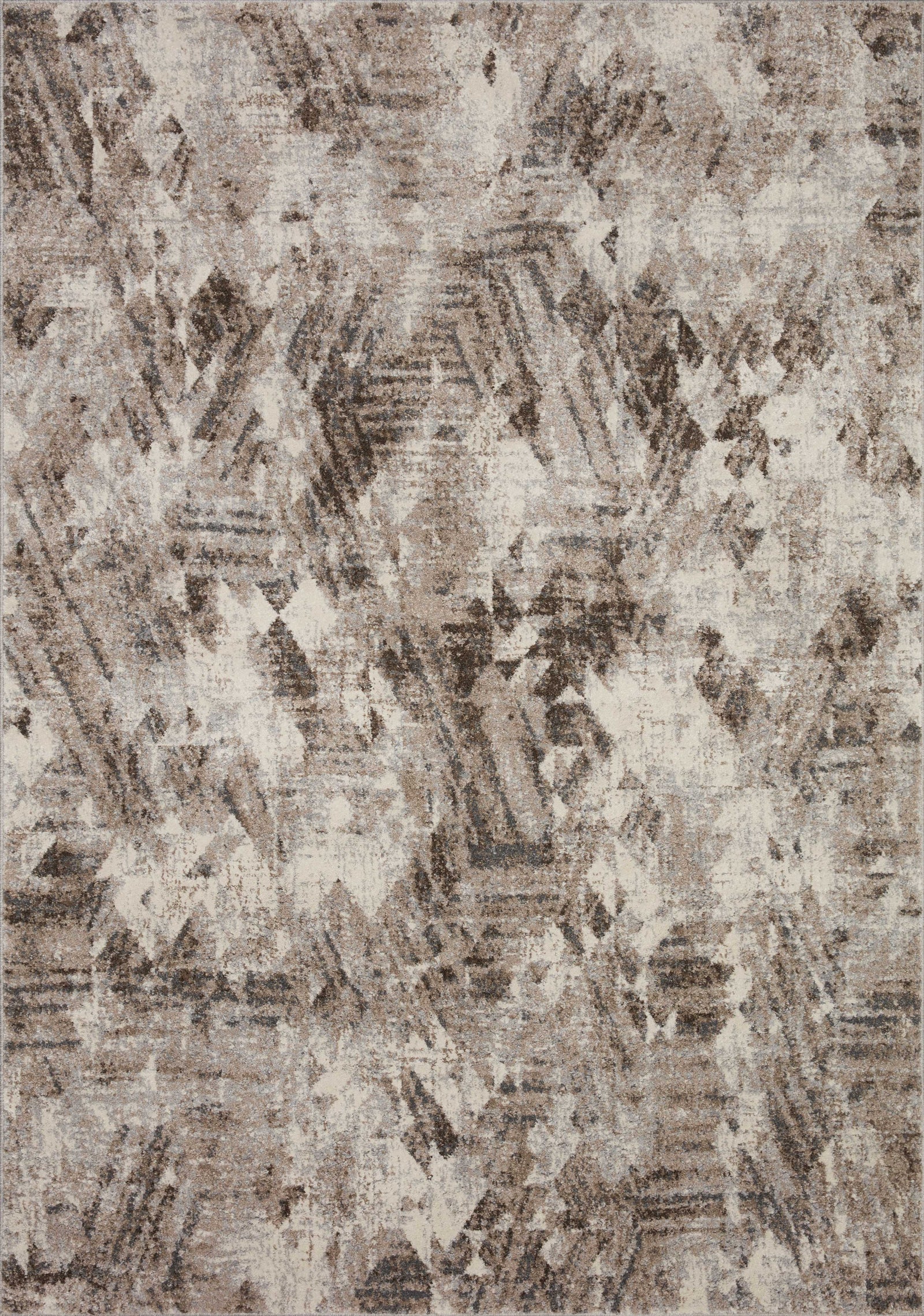 Austen Natural / Mocha (Pattern 3) — a Loloi rug at Laurie Yapp Home.