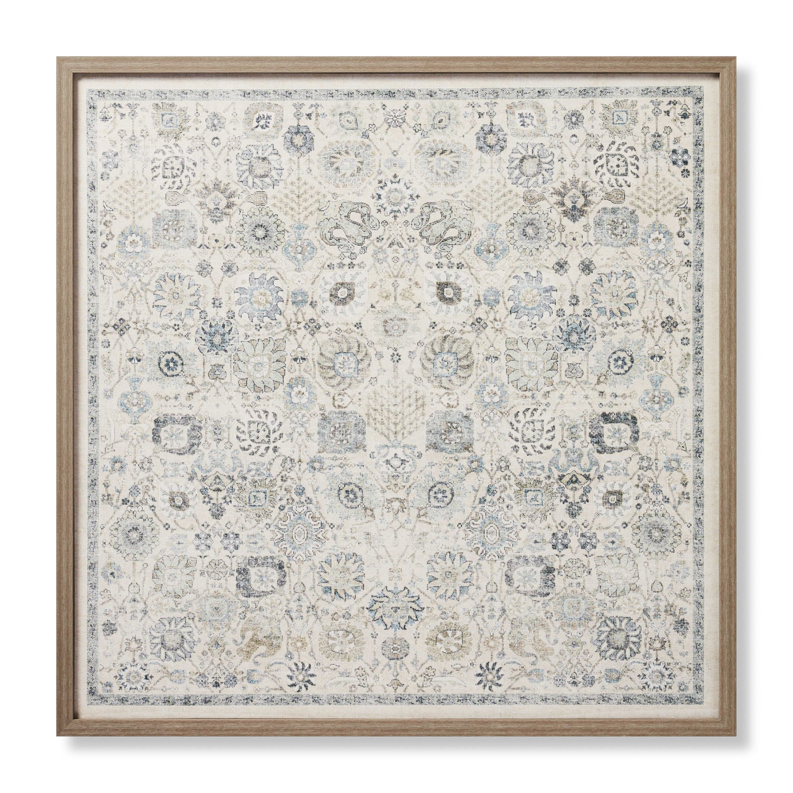 Bernadette Olive / Ivory Rug Art — a Loloi artwork at Laurie Yapp Home.