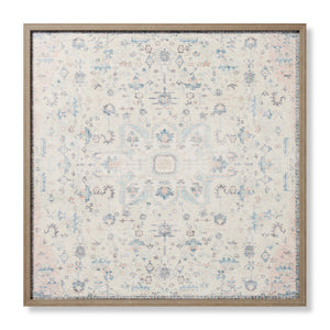 Eloise Pink / Ivory Rug Art — a Loloi artwork at Laurie Yapp Home.