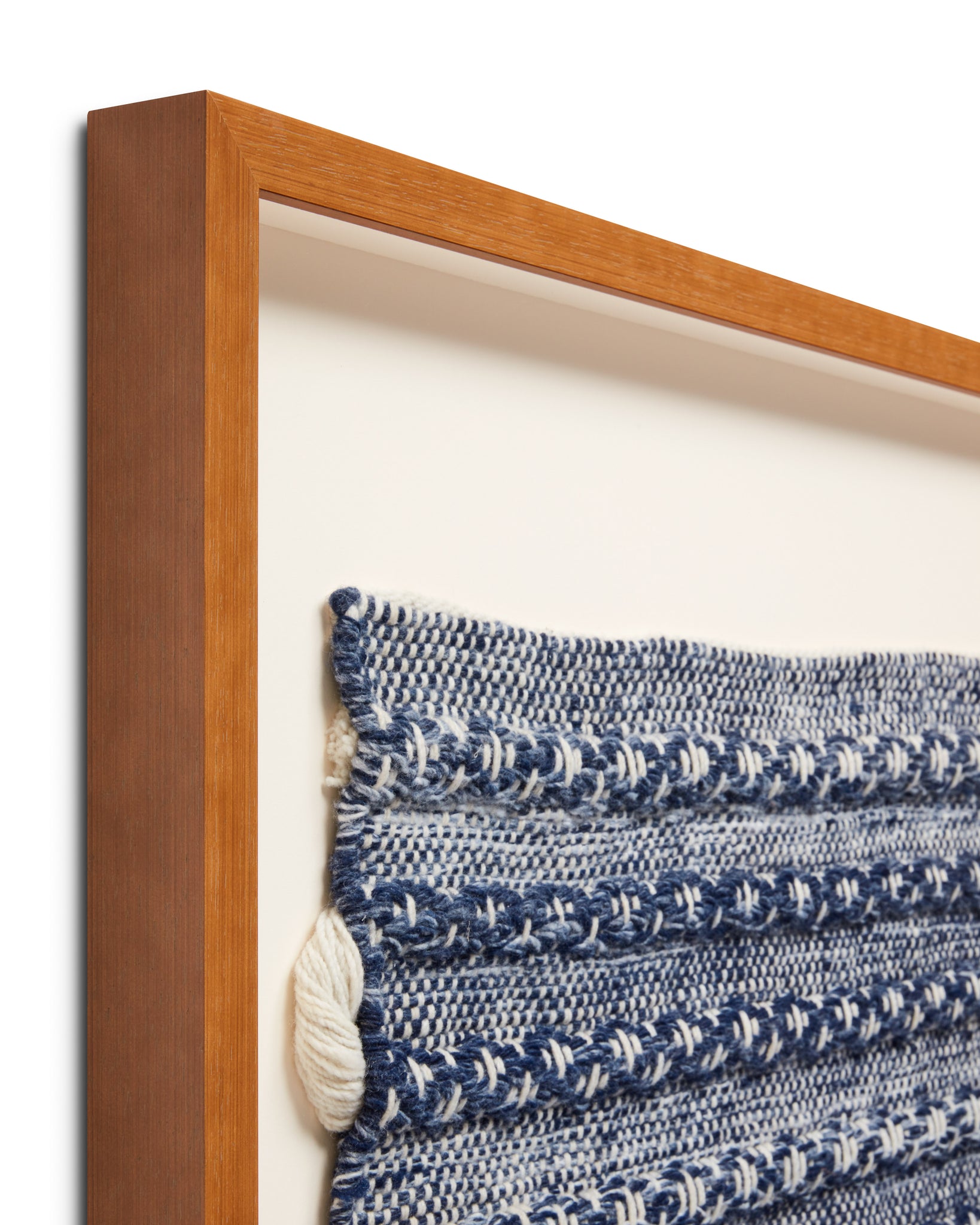 Ramble Blue / Ivory shown from another angle.