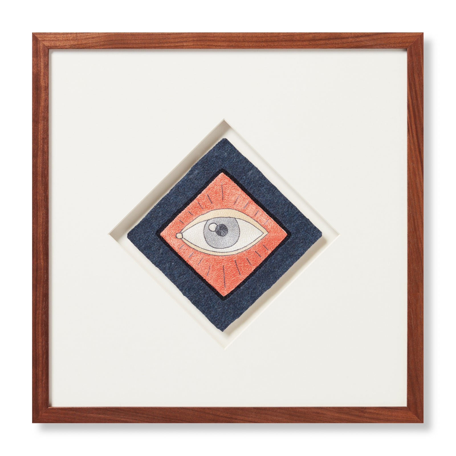 Insight Patch Pink / Blue — a Loloi artwork at Laurie Yapp Home.