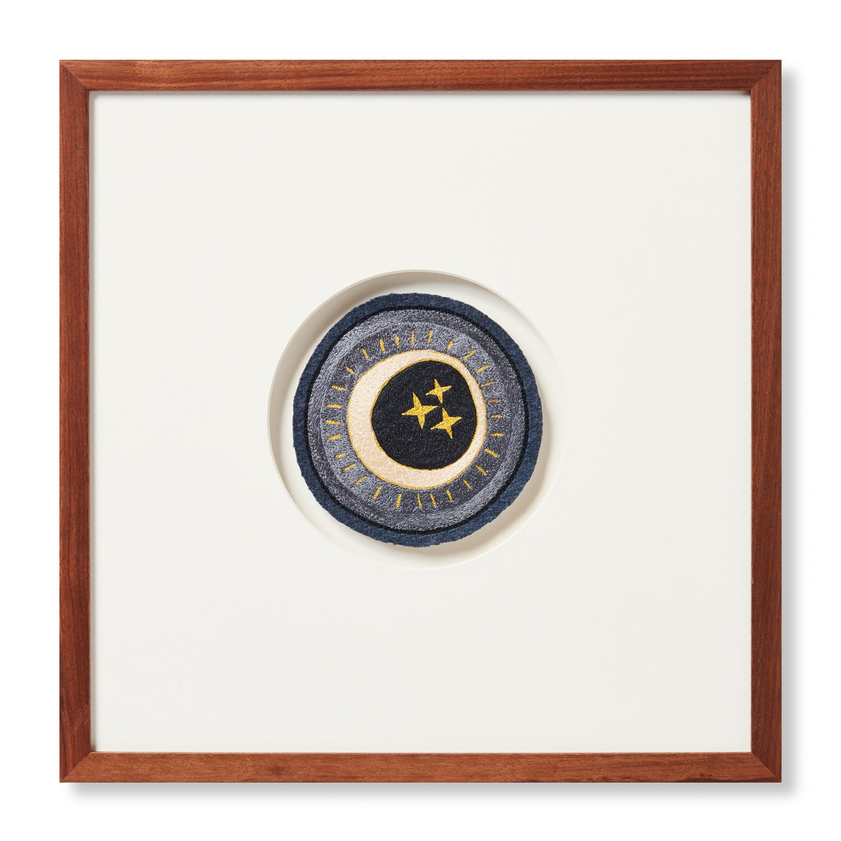 Celestial Patch Blue / Ivory — a Loloi artwork at Laurie Yapp Home.
