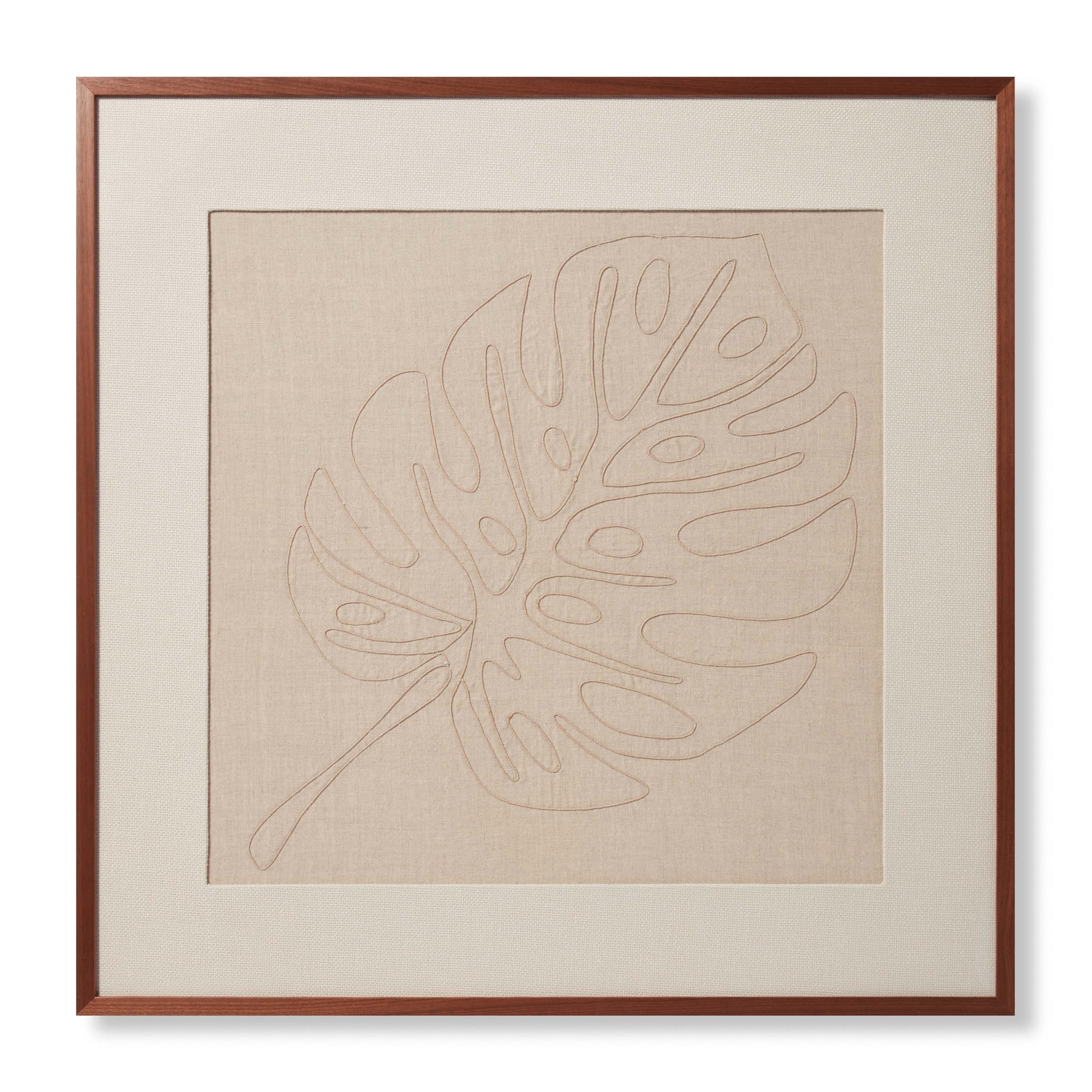 Monstera Natural / Beige — a Loloi artwork at Laurie Yapp Home.