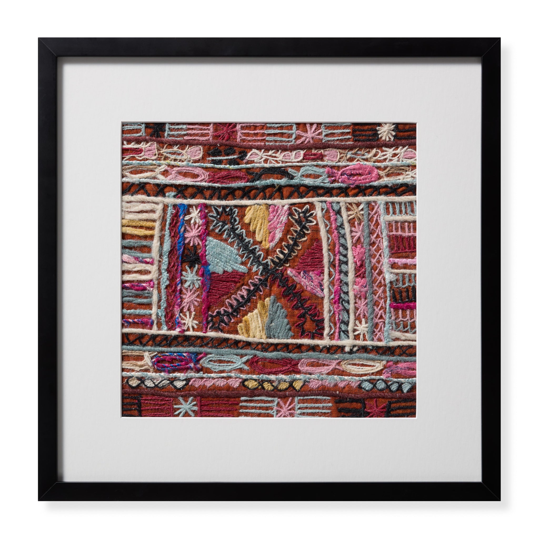 Woodstock Orange / Multi — a Loloi artwork at Laurie Yapp Home.