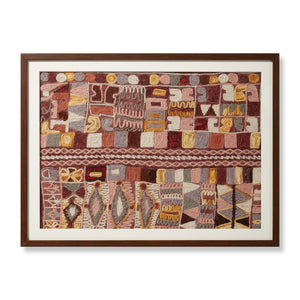 Sonny Pink / Multi Rug Art — a Loloi artwork at Laurie Yapp Home.
