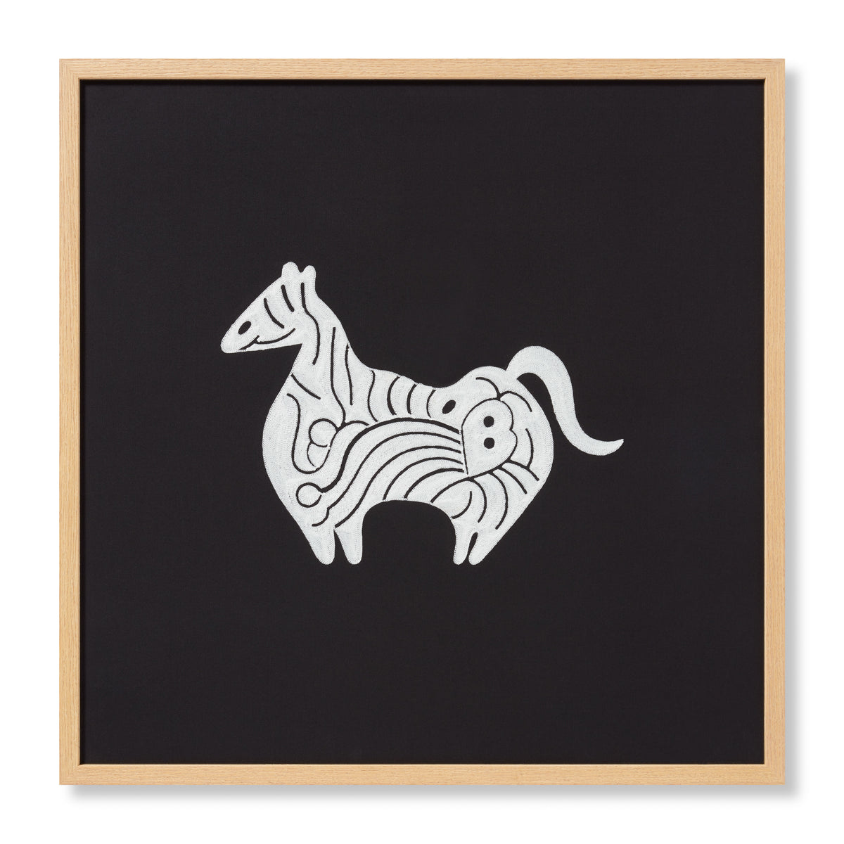 Farasi Black / Ivory — a Loloi artwork at Laurie Yapp Home.