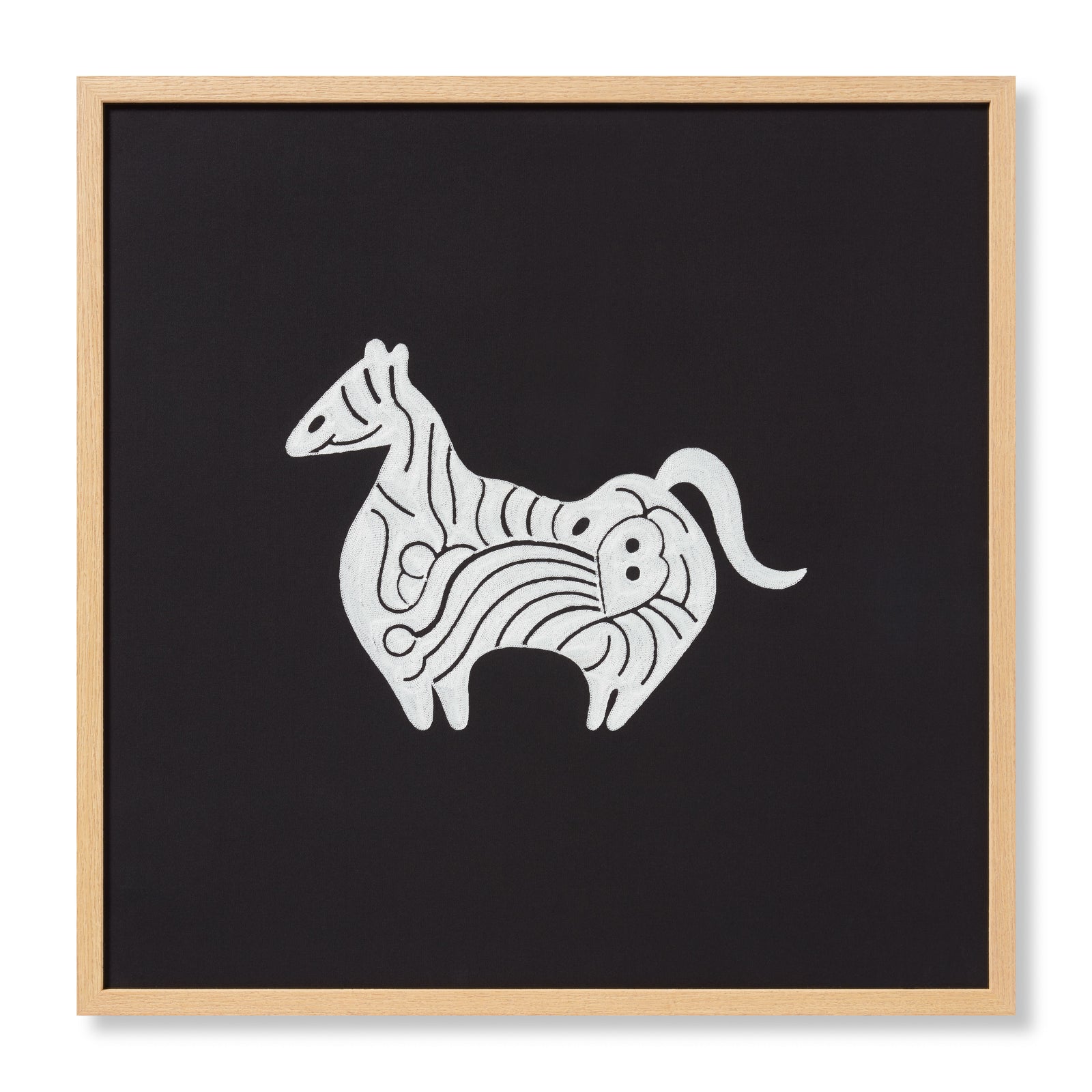 Farasi Black / Ivory — a Loloi artwork at Laurie Yapp Home.