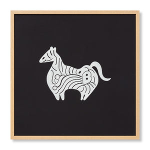 Farasi Black / Ivory — a Loloi artwork at Laurie Yapp Home.