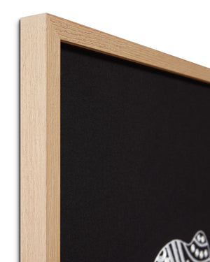 Giwa Black / Ivory shown from another angle.