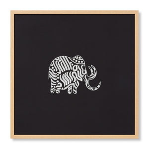 Giwa Black / Ivory — a Loloi artwork at Laurie Yapp Home.