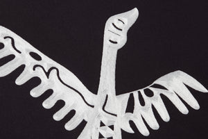 Side view of the Oni Black / Ivory artwork.