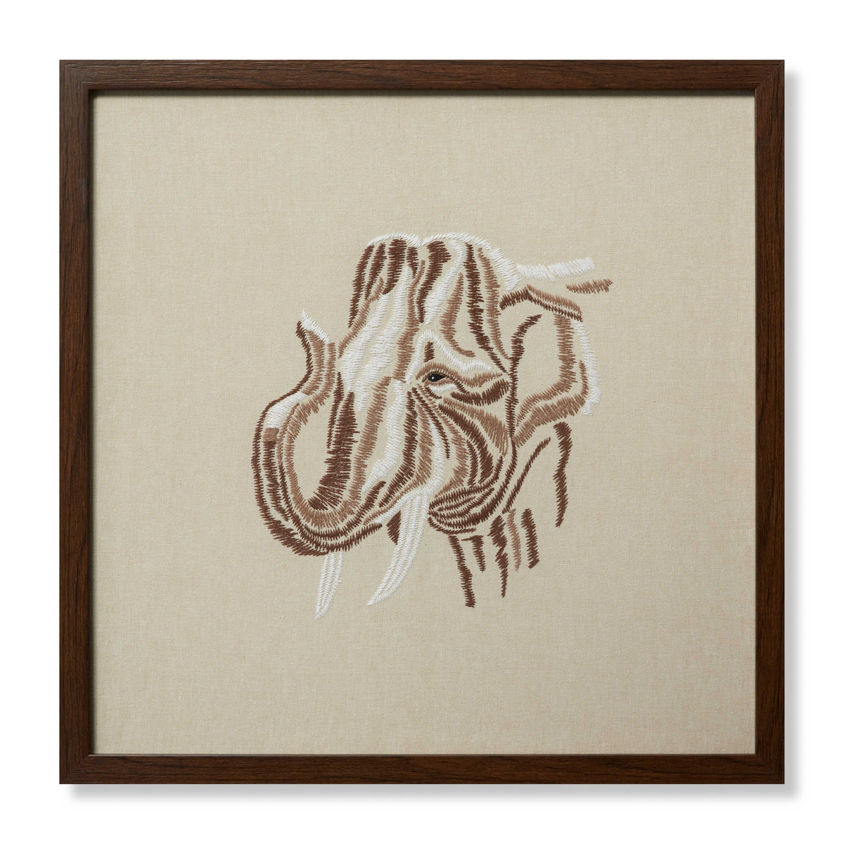 Tisk Tusk Beige / Ivory — a Loloi artwork at Laurie Yapp Home.