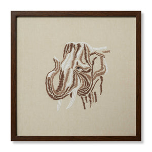 Tisk Tusk Beige / Ivory — a Loloi artwork at Laurie Yapp Home.