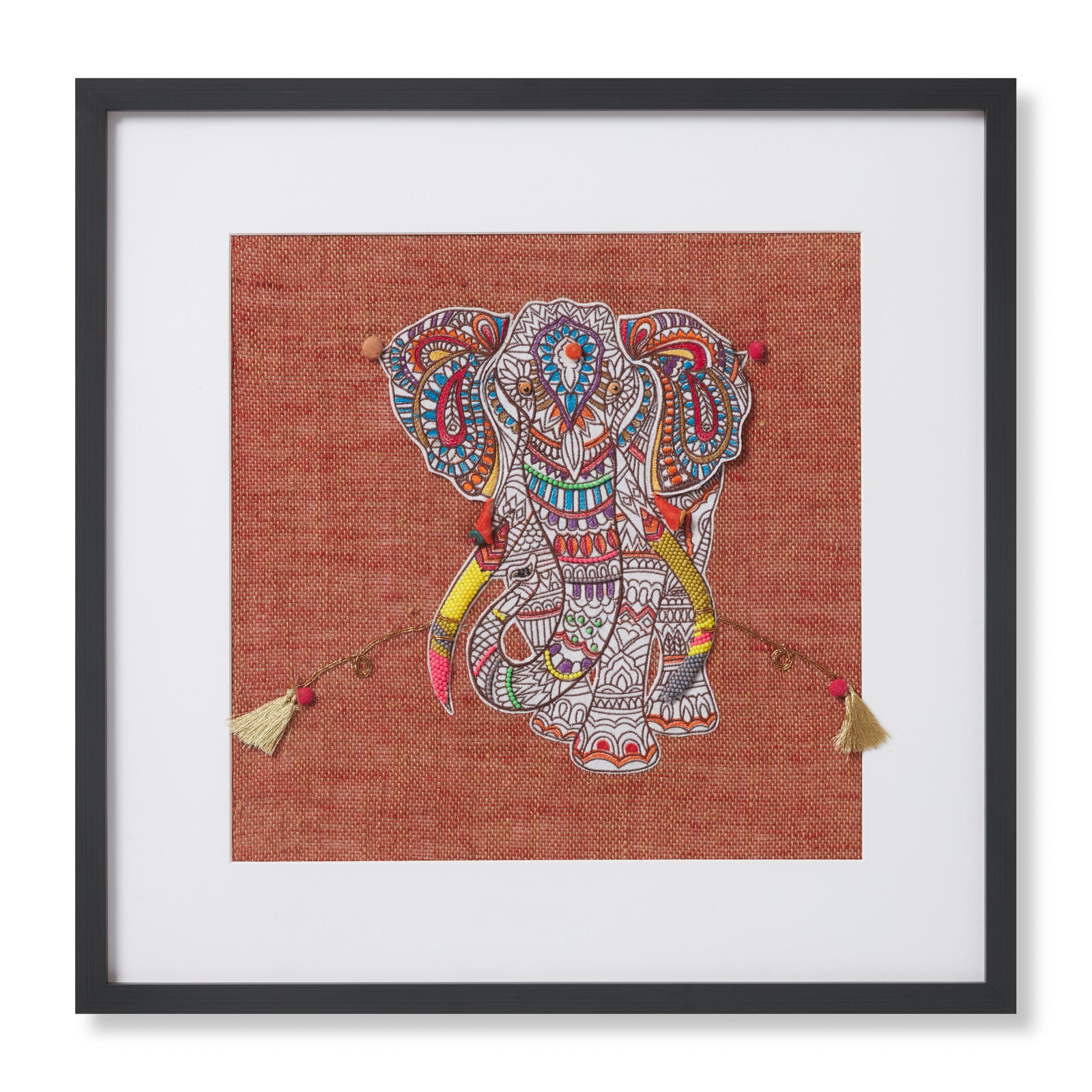 Pachyderm Rust / Multi — a Loloi artwork at Laurie Yapp Home.
