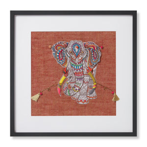 Pachyderm Rust / Multi — a Loloi artwork at Laurie Yapp Home.