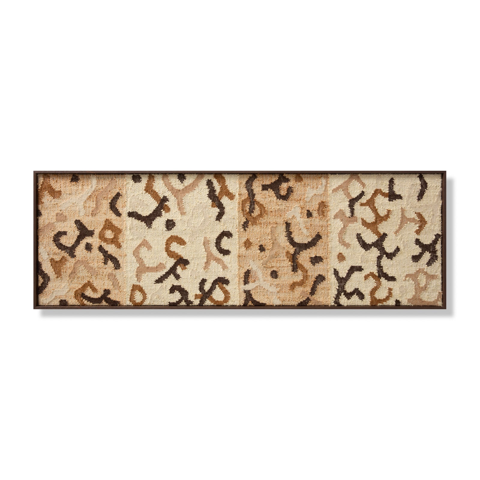 Grand Bara Beige / Brown Rug Art — a Loloi artwork at Laurie Yapp Home.