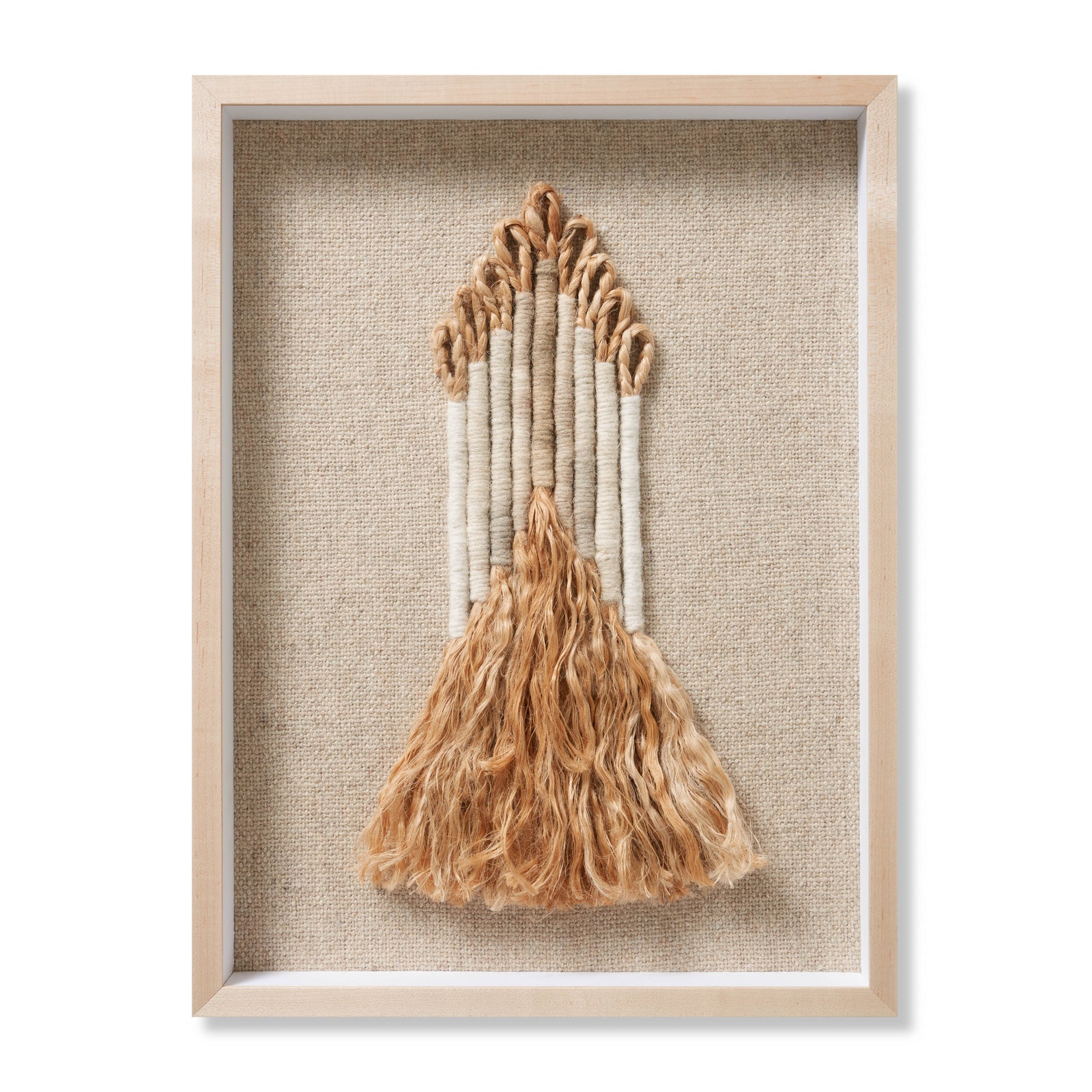 Michelle Beige / Ivory Rug Art — a Loloi artwork at Laurie Yapp Home.