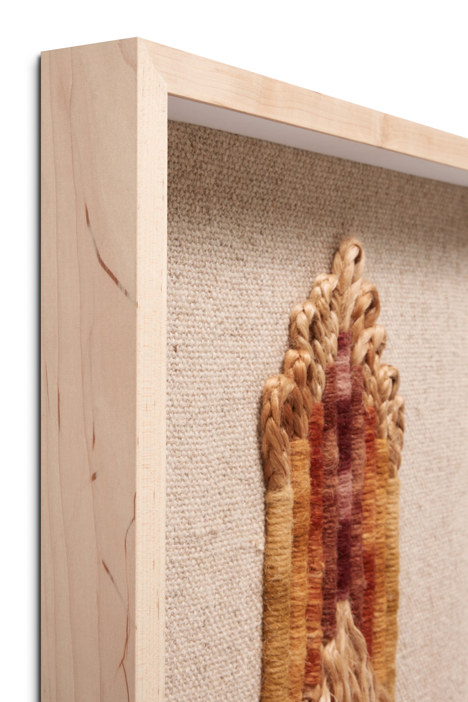 Chrissy Beige / Orange Rug Art — a Loloi artwork at Laurie Yapp Home.