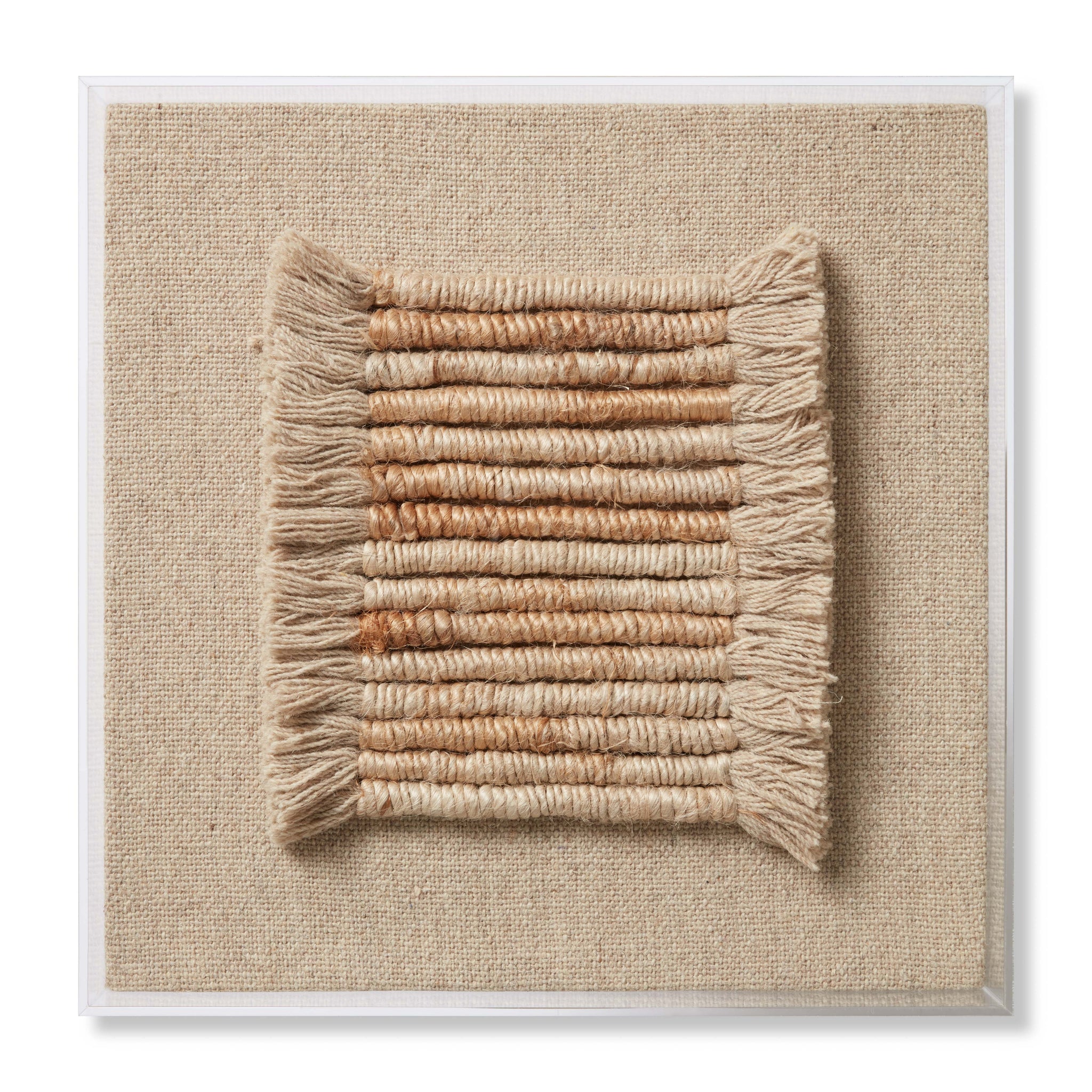 Wholesome Beige / Ivory Rug Art — a Loloi artwork at Laurie Yapp Home.