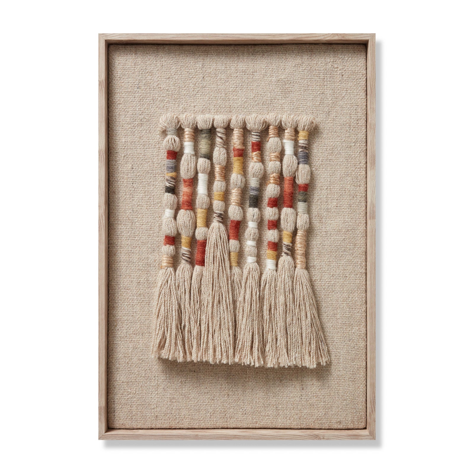 Vetiver Beige / Multi Rug Art — a Loloi artwork at Laurie Yapp Home.