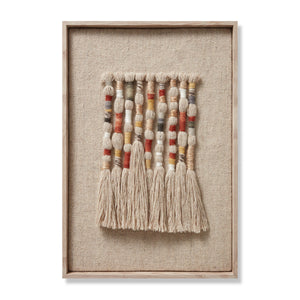 Vetiver Beige / Multi Rug Art — a Loloi artwork at Laurie Yapp Home.